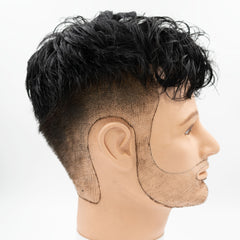 Messy Curls Undercut