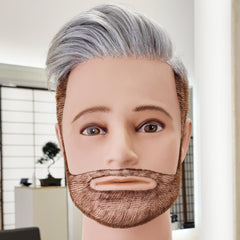 Joker Necmi - Barber Undercut hinten lang - 80 % Grauanteil