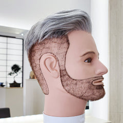 Joker Necmi - Barber Undercut hinten lang - 80 % Grauanteil