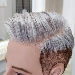 Joker Necmi - Barber Undercut hinten lang - 80 % Grauanteil