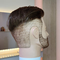 Barber Undercut - Farbe 3 braun