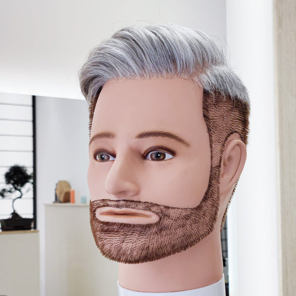 Joker Necmi - Barber Undercut hinten lang - 80 % Grauanteil