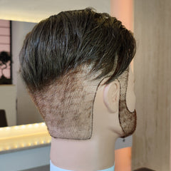 Barber Undercut - Farbe 3 braun