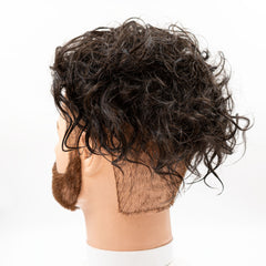 Haarsystem ohne Schnitt - vorgelockt