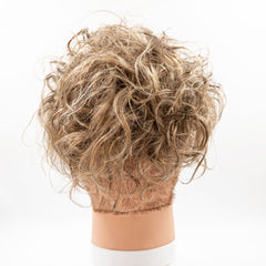 Haarsystem ohne Schnitt - vorgelockt