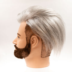 Haarsystem ohne Schnitt - glatt