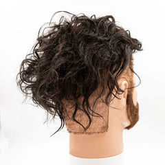 Haarsystem ohne Schnitt - vorgelockt