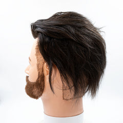 Haarsystem ohne Schnitt - glatt