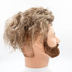 Haarsystem ohne Schnitt - vorgelockt