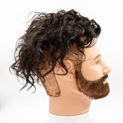 Haarsystem ohne Schnitt - vorgelockt