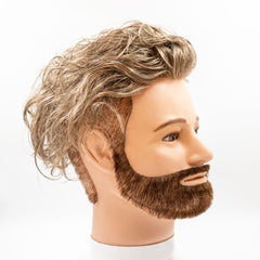 Haarsystem ohne Schnitt - vorgelockt