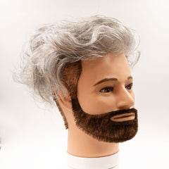 Haarsystem ohne Schnitt - vorgelockt