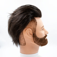 Haarsystem ohne Schnitt - glatt