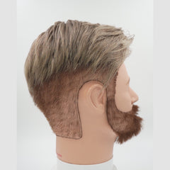 Barber Undercut - Farbe 17 mit Strähnen