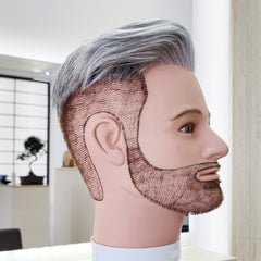 Barber Undercut - 80 % Grauanteil