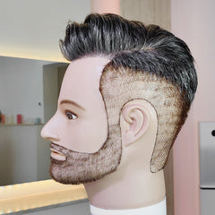 Barber Undercut - Farbe 1b schwarz 40 % Grauanteil