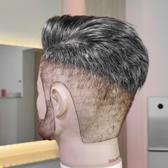 Barber Undercut - Farbe 1b schwarz 40 % Grauanteil