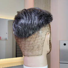 Barber Undercut - Farbe 1b schwarz 40 % Grauanteil