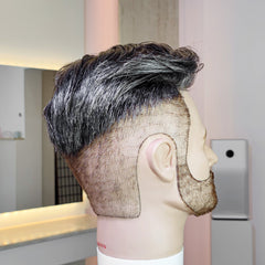 Barber Undercut - Farbe 1b schwarz 40 % Grauanteil