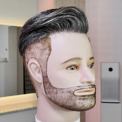 Barber Undercut - Farbe 1b schwarz 40 % Grauanteil