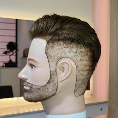 Barber Undercut - Farbe 2 braun