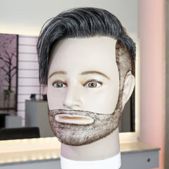 Barber Undercut - Farbe 1b schwarz 40 % Grauanteil