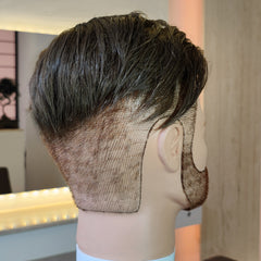 Barber Undercut - Farbe 2 braun