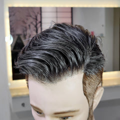 Barber Undercut - Farbe 1b schwarz 40 % Grauanteil
