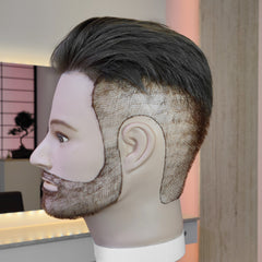 Business Undercut - Farbe 2 braun